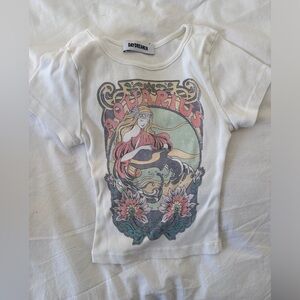 Free People Aquarius Baby Tee
